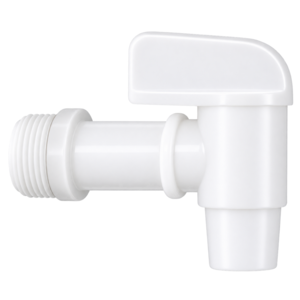 Faucet 3/4" White Large Spout