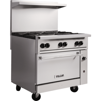 Vulcan 36C-6B Endurance 36" 6-Burner Restaurant Range