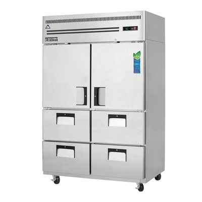 Everest ESR2D4 Reach-In Refrigerator 6 Sections, 115v, NSF - 48 cu. ft.