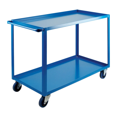 Shelf Cart - 48" x 24" x 36" - 1200 lb Capacity - Steel - 2 Shelf