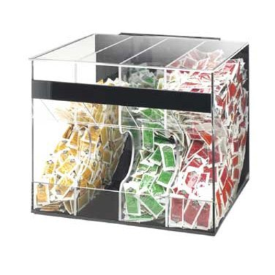 Cal-Mil 866 18-1/2" x 16-1/2" x 16"H High Volume Condiment Packet Dispenser