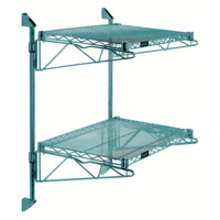 Quantum WC34-CB1860P Cantilever Double Shelf Post W