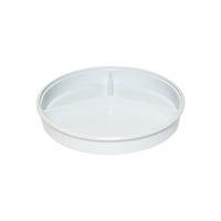 Thunder Group NS608-1W 8 ¼" Diameter x 11/4" Height Deep Divided Server (Lid Sold Separately)