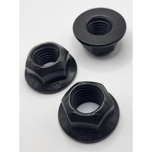 5/8" - 11 HEX FLANGE LOCK NUT ALL METAL TOPLOCK IFI GR G ZINC PHOSPHATE WITH LUBRICANT