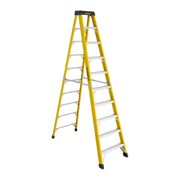 Step Ladder - Fibreglass - 10' - 300 lb Capacity - 6400 Series