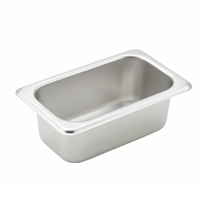 Winco SPN2 Steam Table Pan 1/9 Size