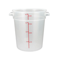 Winco PTRC-4 Storage Container 4 Qt