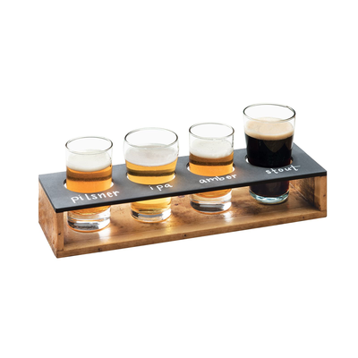 Cal-Mil 3480-99 13"W x 4"D x 2-1/2"H Madera Taster Caddy