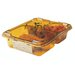 Cambro 853FHC150 Amber Tray on Tray Lids