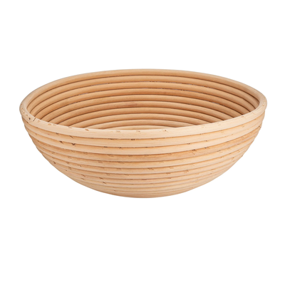 Matfer Bourgeat 118505 7-1/2" Dia. Banneton Proofing Basket, Rou