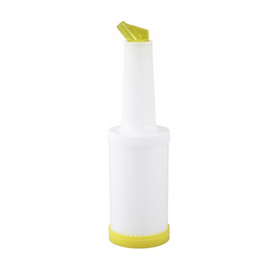 Winco PPB-2Y 2 Qt. Liquor & Juice Multi Pour