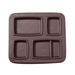 COOK'S 5 COMPARTMENT INSULATED GATOR MEAL TRAY