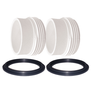 2" Heater Tailpiece Kit - Pair with Gaskets 42-0006A-KIT