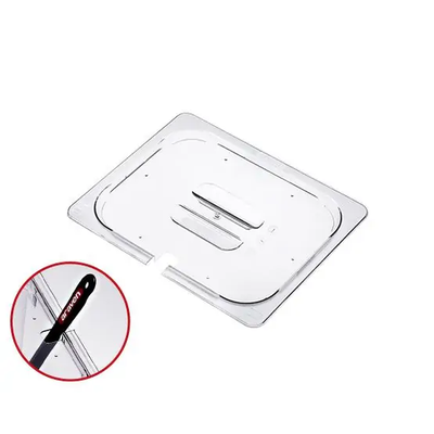 Araven 84038 Universal Polycarbonate GN 1/2 Notched Lid