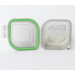 MyGo Sandwich-Sized Compartment Container, 5-1/2" X 5-1/2" X 3-1