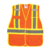 Safety Vest - Surveyor - Flame Resistant - CSA Class 2 Level 2 - High Visibility Orange - X-Large