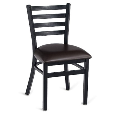 G&A Commercial 513-B PS Dante Side Chair, Ladder Back