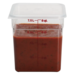 Cambro Camwear 8 qt. Clear CamSquare Containers