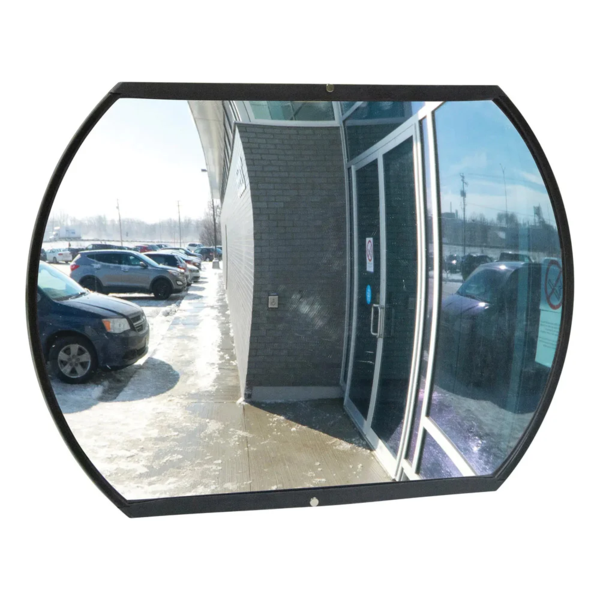Convex Mirror - Rectangular - 18" x 26" - With Bracket