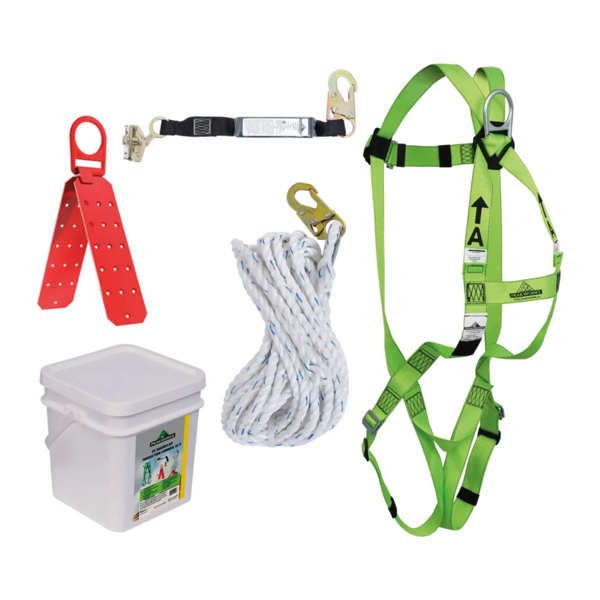 Fall Protection Kit - Roofer’s - Complete System