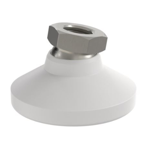 Carr Lane CL-12-LFN-S Leveling Feet (Stainless Steel with Delrin® Pad)