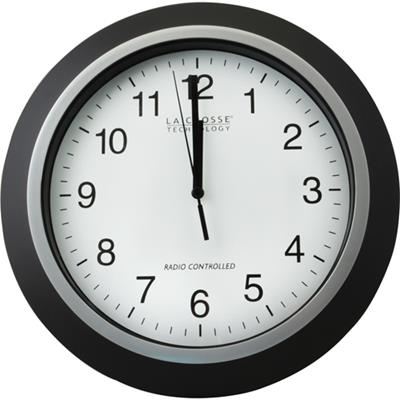 FMP 151-1054 12 Inch Atomic Wall Clock