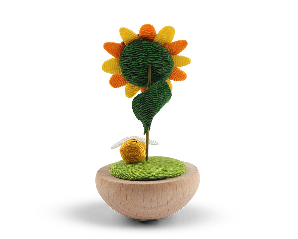 Figurine Sunflower & Bee