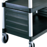 Cambro BC340KDP110 Single Shelf Panel Set for KD Utility Cart Only