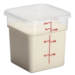 Cambro Camwear 4 qt. Clear CamSquare Containers