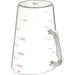 Carlisle 4314507 Clear Plastic Measuring Gallon