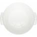 Carlisle 1097502 White Polyethylene 6 qt Bain Marie