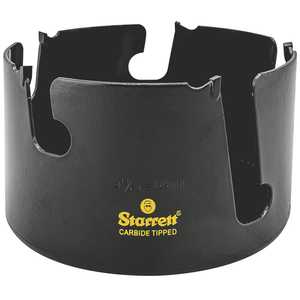 STARRETT MPH0456 4-5/16'' (109mm) Carbide Tipped Multi-Purpose Hole Saw
