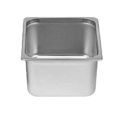 Thunder Group STPA3126 Table Pan, 1/2 Size, 6" Deep, Stainless,