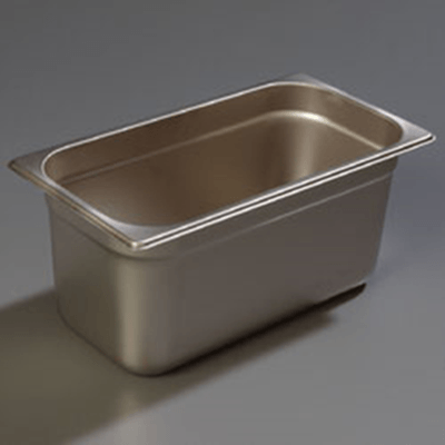 Carlisle 607136 Light-Duty 1/3 Size, 6"D Food Pan