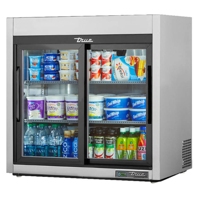 True Manufacturing TSD-09G-HC-LD Countertop Refrigerated Merchan