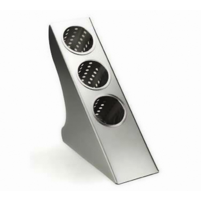 Cal-Mil 1232 6"W x 12"D x 15-1/2"H Classic Cutlery Holder
