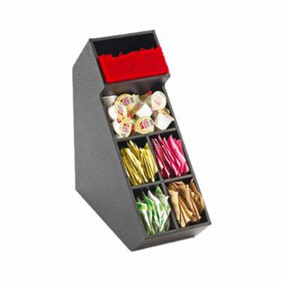 Cal-Mil 2052 5-1/2"W x 13-1/4"D x 14-1/4"H Classic Stir Stick & Condiment Display