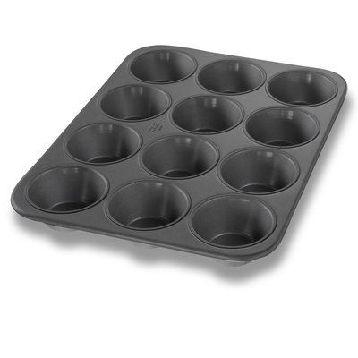 Chicago Metallic 43698 13-1/2" X 17-7/8" Overall Pecan Roll/Large Muffin Pan