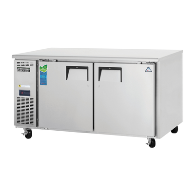 Everest ETWR2 Undercounter Worktop Refrigerator 2 Doors, 115v, NSF - 18.0 cu. ft.