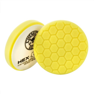 5" Yellow Hex-Logic Heavy Cutting Pad