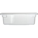 Carlisle 1063102 12" x 18" x 6" White Food Storage Box