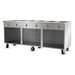 FWE HLC-6W6-1-DRN Six Well Radiant Steam Table