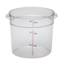 Cambro RFSCW6135 Camwear 6 Qt. Round Food Storage Food Containers