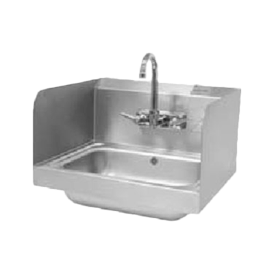 Advance Tabco 7-PS-15 Welded Side Splash 12" Tall