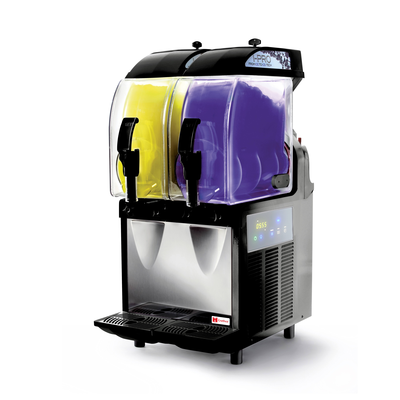 Grindmaster-Cecilware I-PRO 2E W/ LIGHT 16" W X 23" D X 34" H (2) 2.9 Gallon Insulated Bowls Countertop Crathco I-PRO 2E Frozen Granita Dispenser with Light Panel