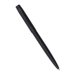 BLACK METAL CLICKER PEN  – Black Ink
