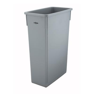 Winco PTC-23SG Slender Trash Can 23 Gallon