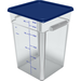 CARLISLE 1197260 ROYAL BLUE COVER LID FOR 12-18-22 QT. SQUARE CO