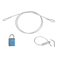 Cook's KLK100-30 30" Clear Knife Leash Kit & Tool Tether
