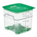 Cambro 4SFSPROCW135 CamSquare® FreshPro Food Container 4 Qt